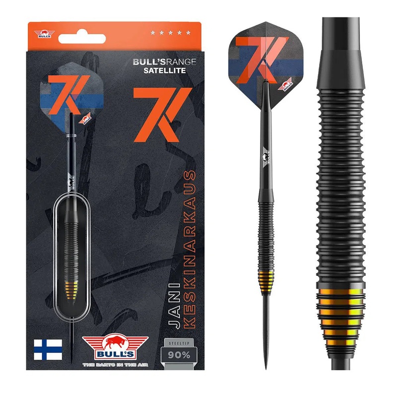 Bull’s NL Jani Keskinarkaus 90% Tungsten Steel Tip Darts 23 GRAM