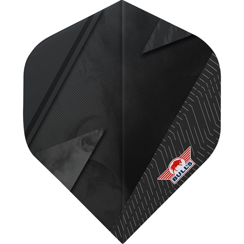 Bulls Series Flights – 100 Micron – Standard No2 – Lightning Black