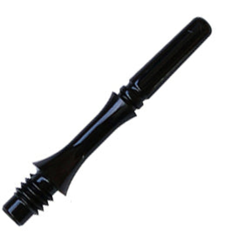 Fit Flight Gear Slim Spinning Dart Shafts – Super X-Short #1 (13.0mm) Black