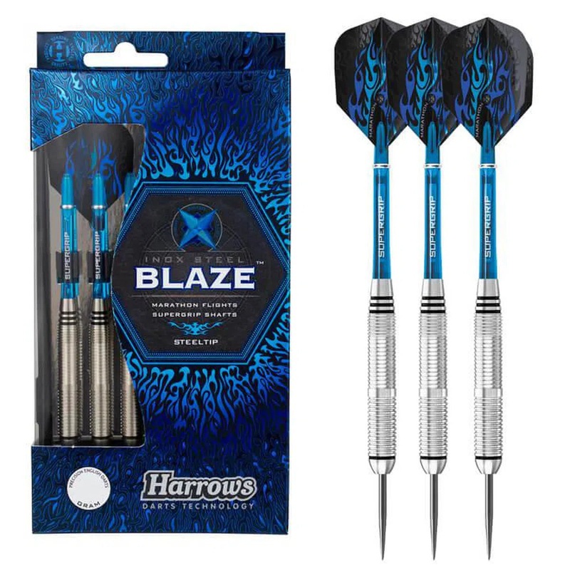 Harrows Blaze Stainless Steel – Steel Tip Darts 21 GRAM
