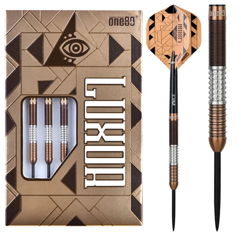 One80 Luxor Alpha 90% Tungsten Steel Tip Darts 21 GRAM