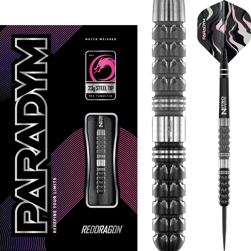 Red Dragon – Paradym Darts – Steel Tip – 90% Tungsten – 21g 23g 25g 21 grams