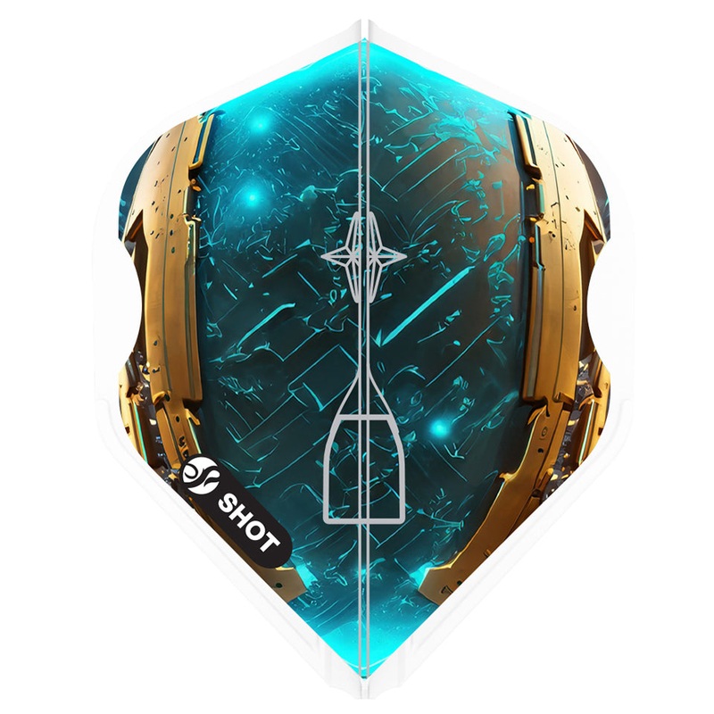 Shot L-Style EZ AI Replicant Dart Flights – L1 / Standard