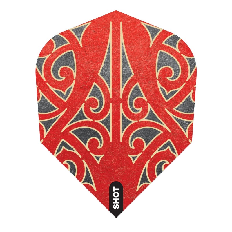 Shot Warrior Dart Flights – 100 Micron – Standard No6 – Taiaha