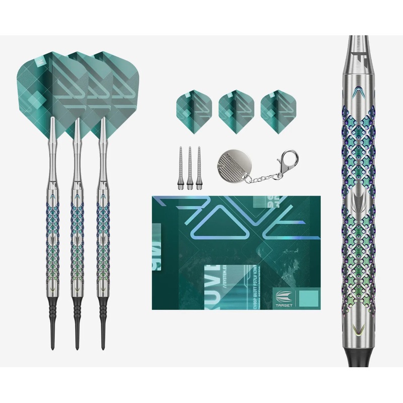 Target Rove 10 Soft Tip Darts 90% Tungsten 18g