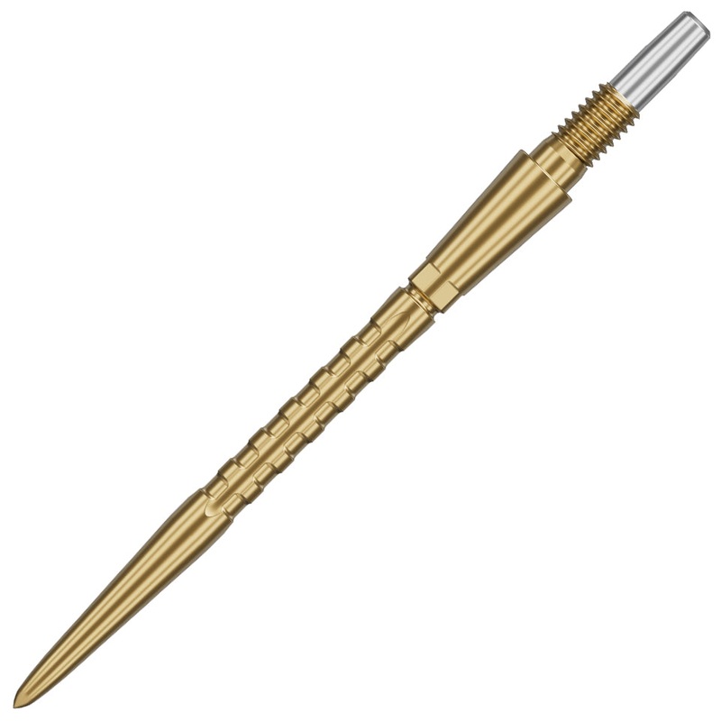 Target Swiss Storm Surge Steel Points – Gold 35mm
