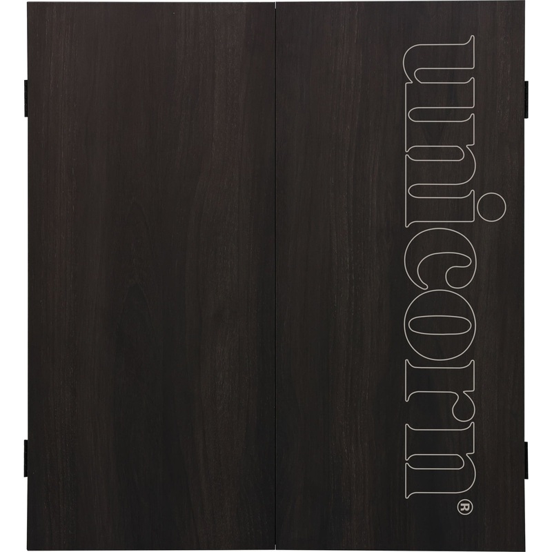 *Unicorn Dartboard Cabinet – Maestro – Square – Unicorn Logo