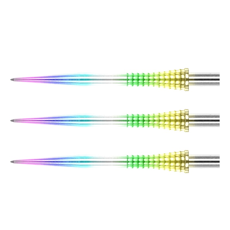 35mm Rainbow Effect Raptor GT Gripped Points