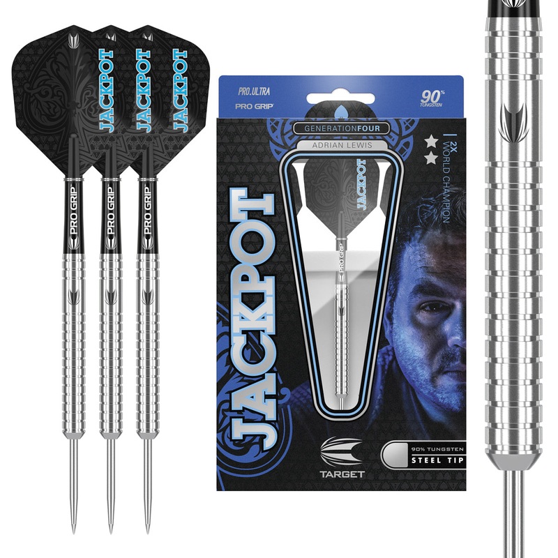 Adrian Lewis G4 90% Tungsten Steel Tip Darts by Target 24 Gram