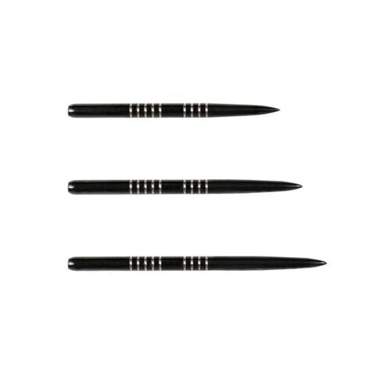 Bull’s DE GP1 Grooved Dart Points Black 34mm
