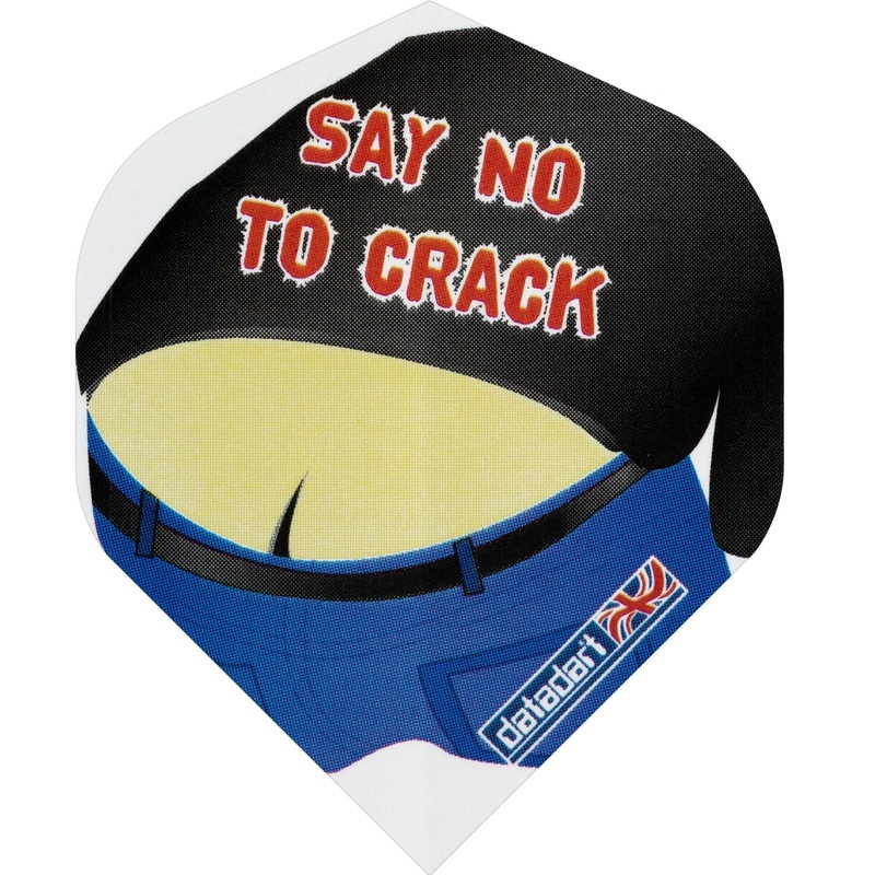 Datadart Metronic Dart Flights – No2 – Std – Say No To Crack