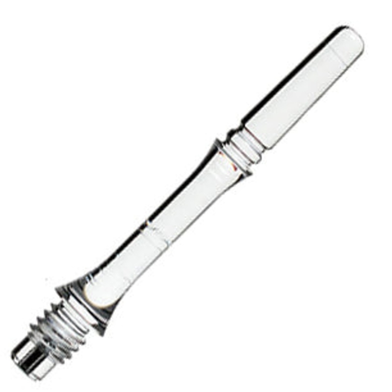 Fit Flight Gear Slim Spinning Dart Shafts – X-Short #2 (18.0mm) Clear