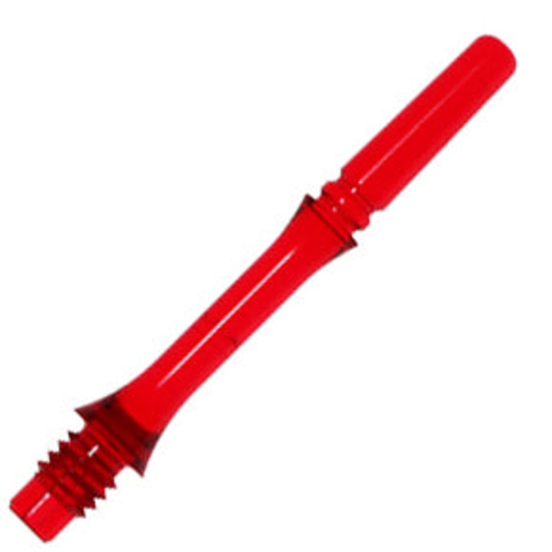 Fit Flight Gear Slim Spinning Dart Shafts – X-Short #2 (18.0mm) LT Red