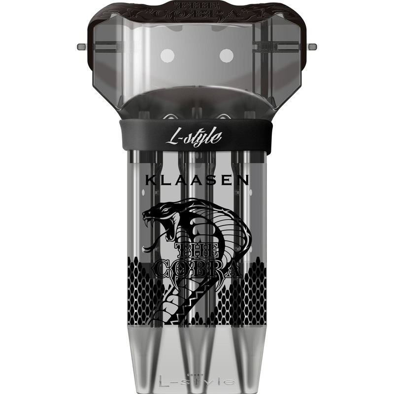 *L-Style – Krystal One – Dart Case – Jelle Klaasen – V3 – Clear Black Black