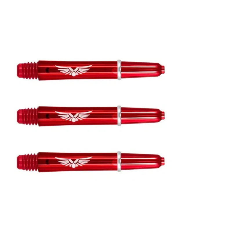 Shot Eagle Claw Dart Shafts – Red – Short