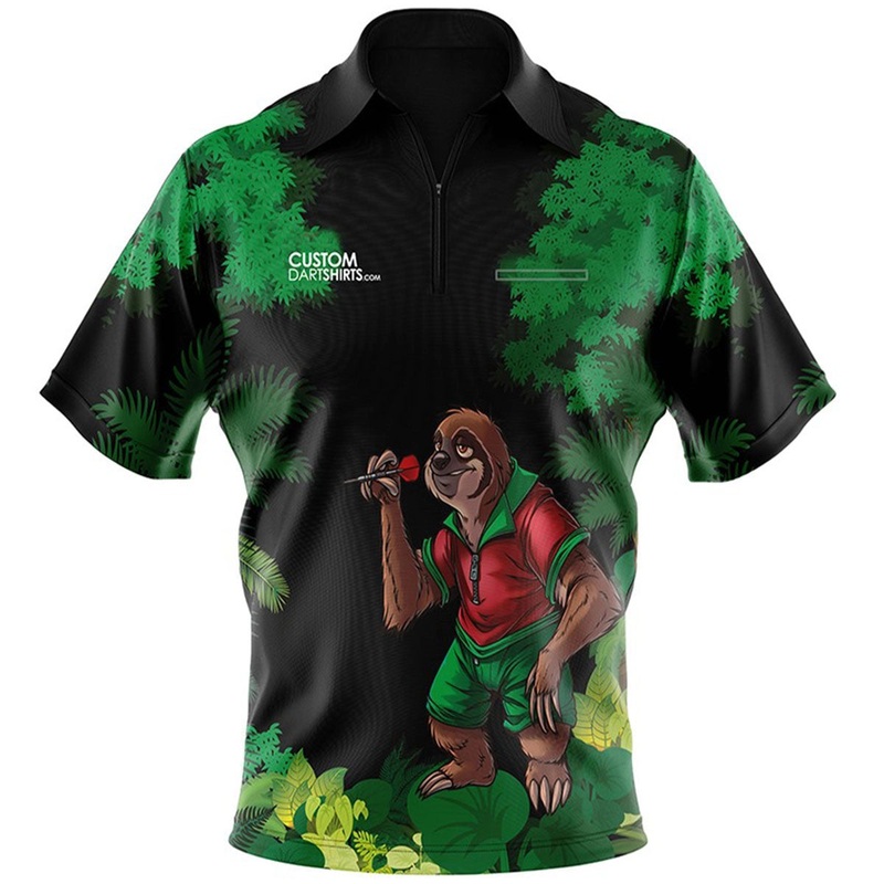 Slow Sloth Custom Dart Shirt Extra Small
