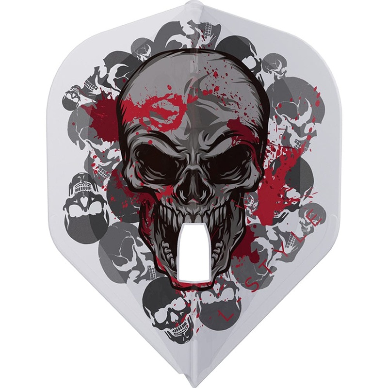 L-Style – L-Flights – L1 Pro – Champagne Ring – Standard – Ryan Searle V2 – Clear White – Skull