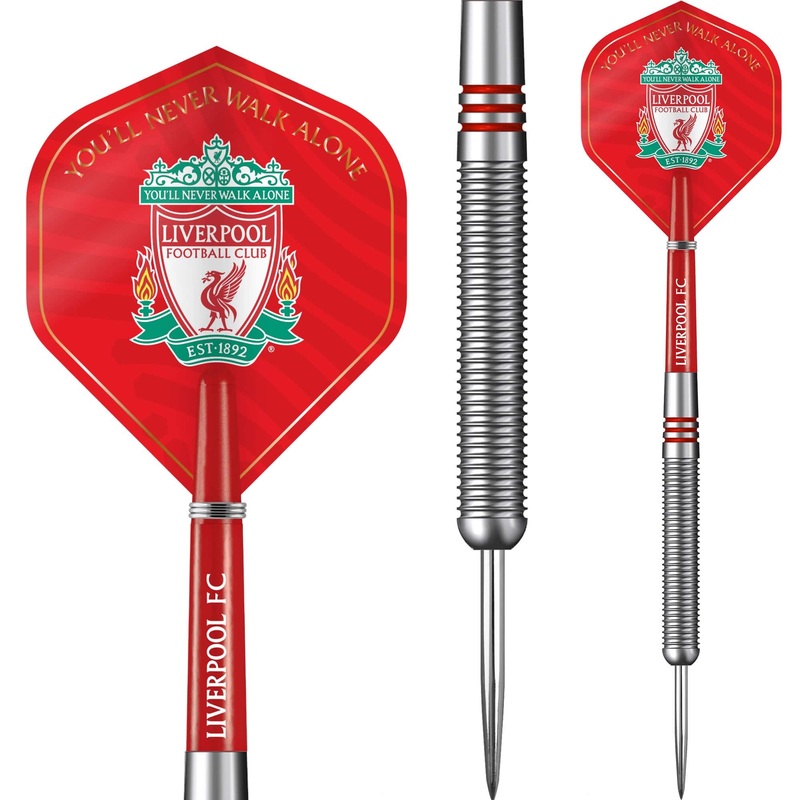 Liverpool FC Darts – Steel Tip Tungsten – Official Licensed – LFC – 24g 24g
