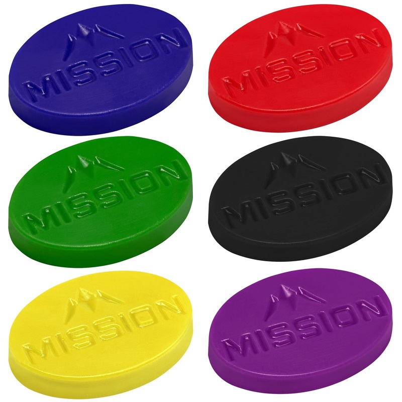 Mission Grip Wax with Logo – Scented – 7mm Black