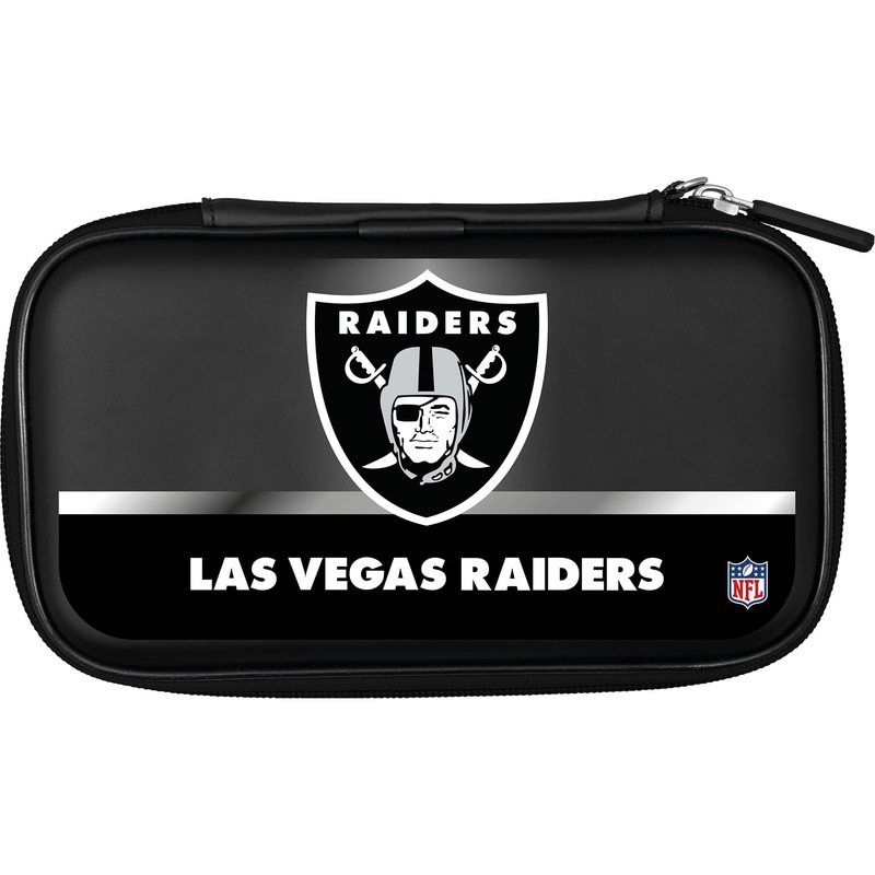 NFL – Dart Case – Official Licensed – Holds 2 Sets – Las Vegas Raiders