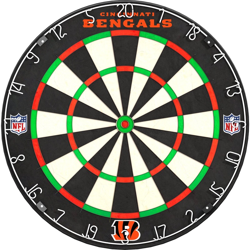 NFL – Professional Dartboard – Official Licensed – Cincinnati Bengals