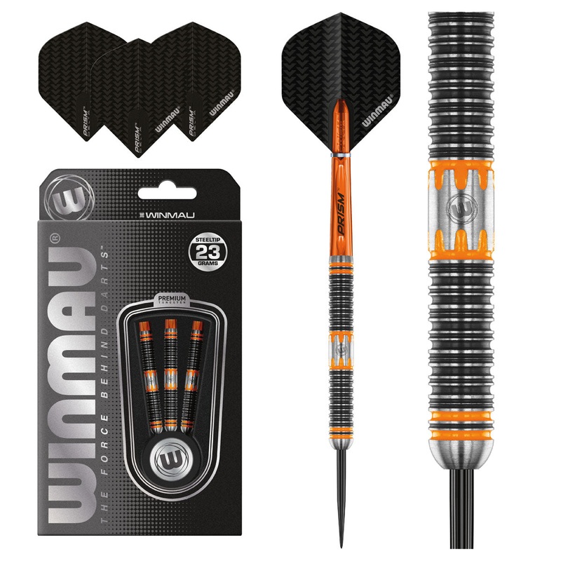 Nitin Kumar 90% Tungsten Steel Tip Darts by Winmau 23 Gram
