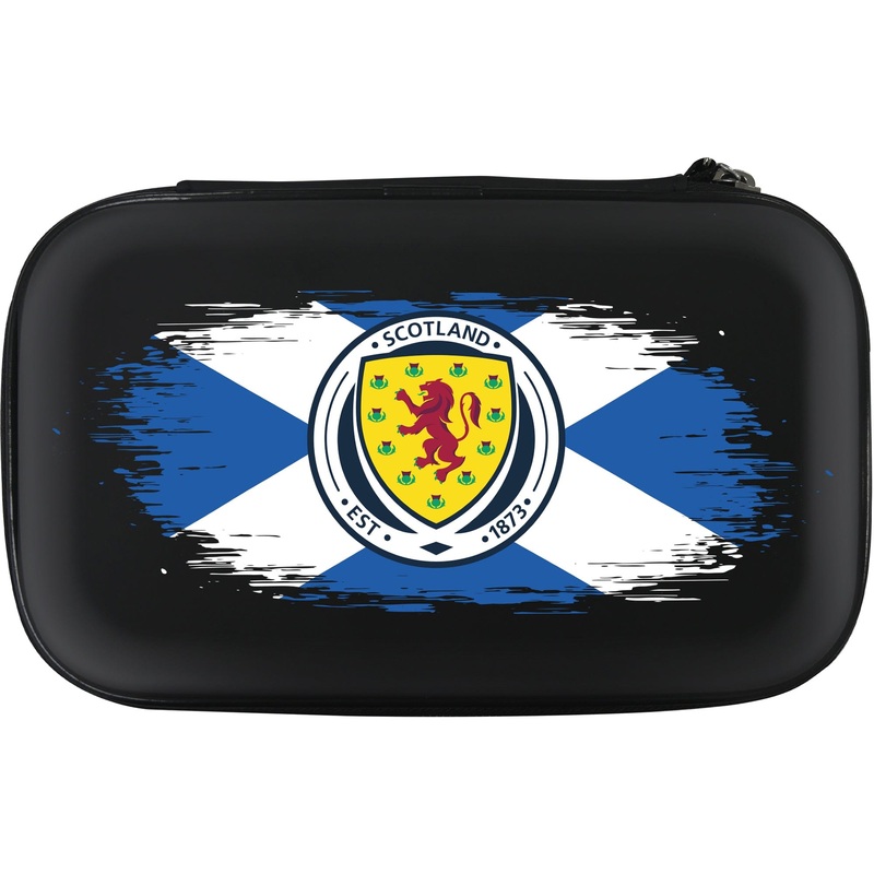 Scotland Football Darts Case – Official Licensed – Black – W1 – St Andrew – Blue