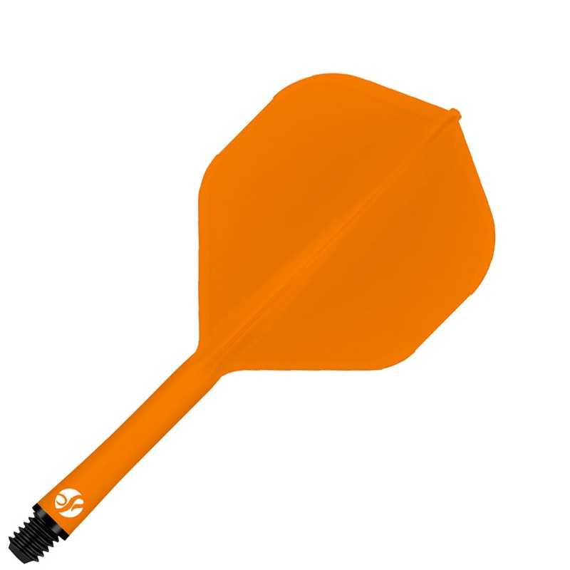 Shot Flight Deck Dart Flight and Shaft System – Standard Inbetween Orange