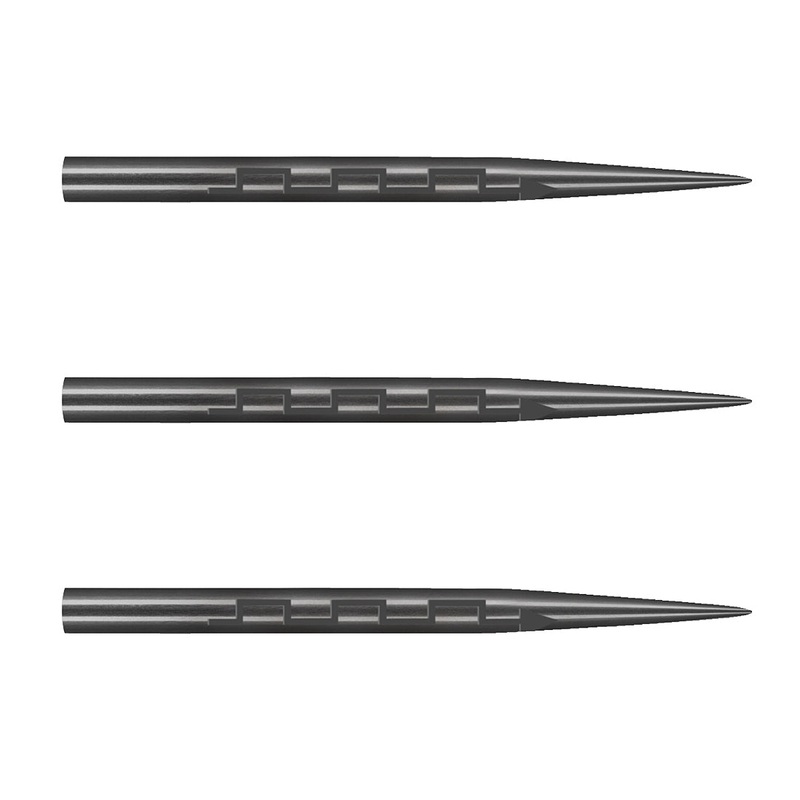 Shot Roman Empire Steel Tip Points Black *32mm