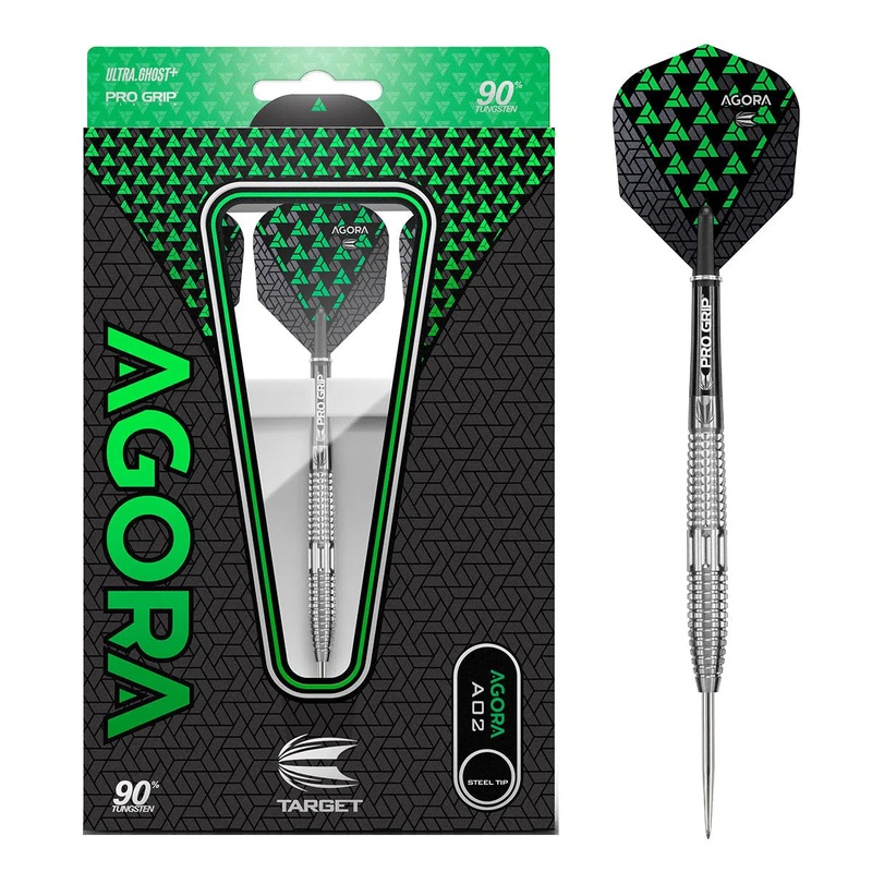 Target Darts Agora A02 90% Tungsten Steel Tip Darts 24 GRAM