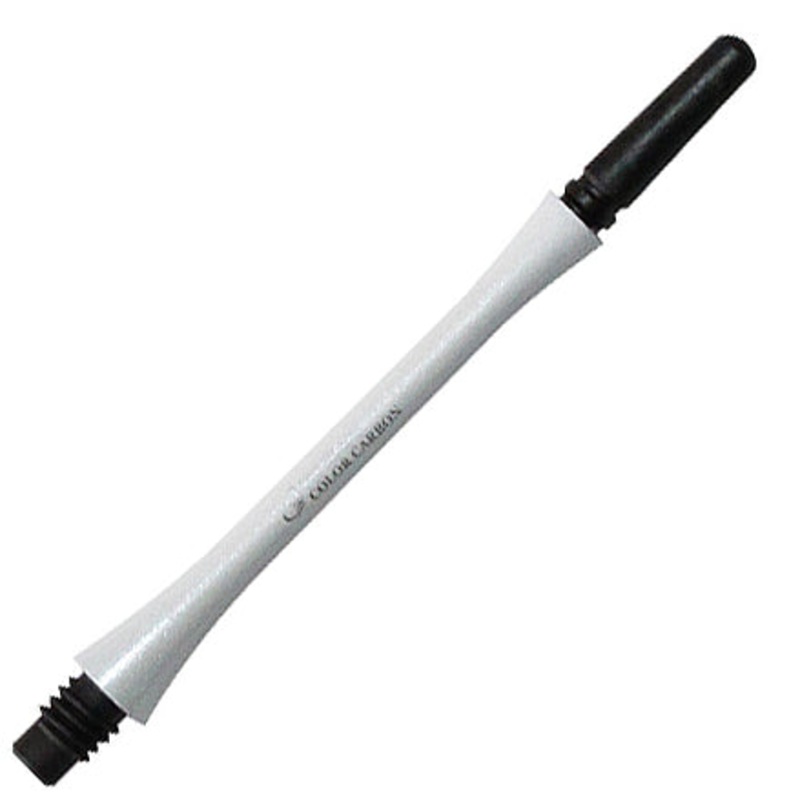 Fit Flight Carbon Slim Spinning Dart Shafts – Long #7 (38.5mm) White