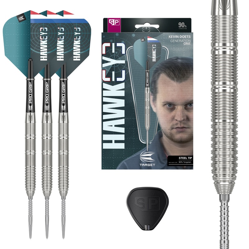 Kevin Doets 90% Tungsten SP Steel Tip Darts by Target 23 Gram