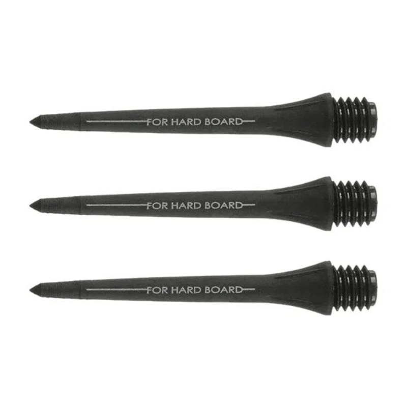 L-Style Hard Lip 2BA Black Points Black 30mm