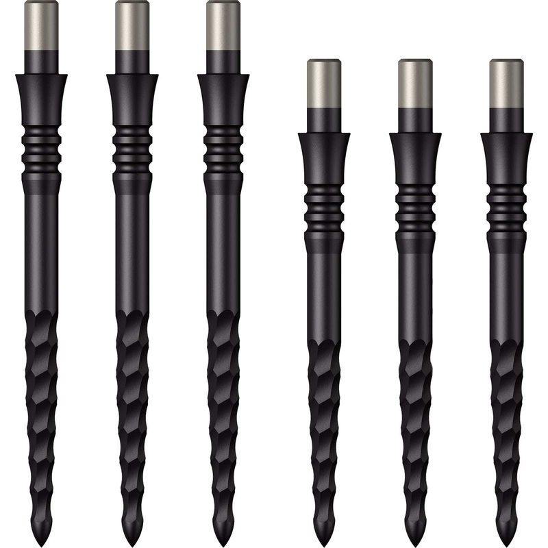 Mission Sniper Points – Steel Tip – Precision Spare Points – Lunar FS – Black 28mm