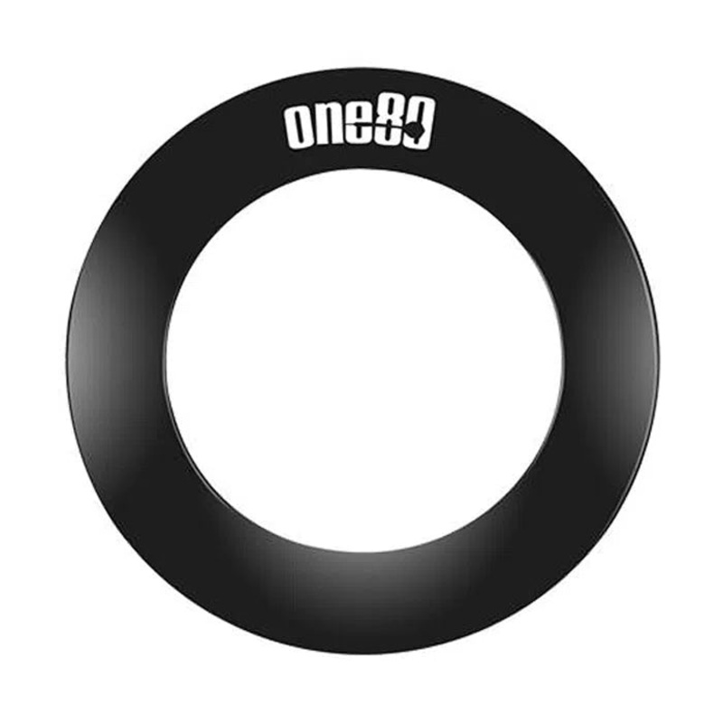 One80 Deluxe Dartboard Surround – Black