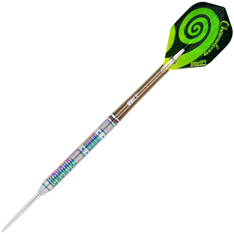 One80 VHD Chameleon Azurite Steel Tip Darts – 24gm
