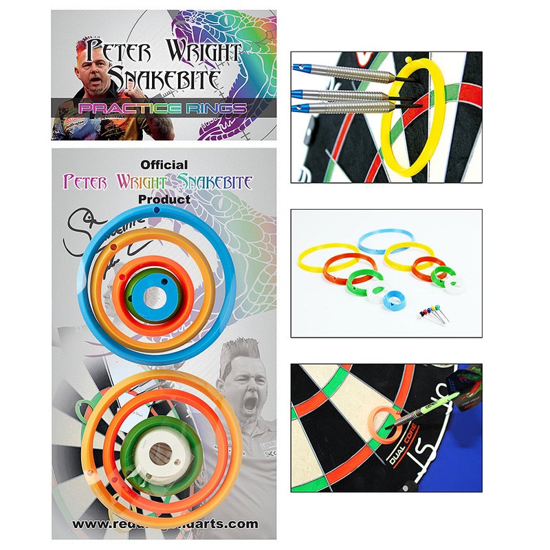Peter Wright Snakebite Exclusive & Official Darts Practice Rings