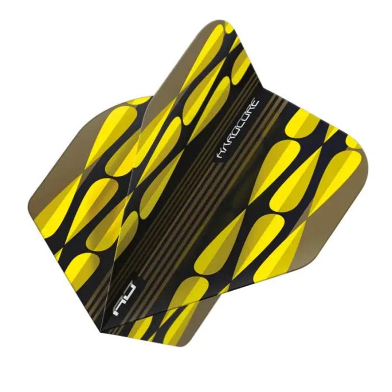 Red Dragon Hardcore Radical Yellow Teardrop Standard Flights