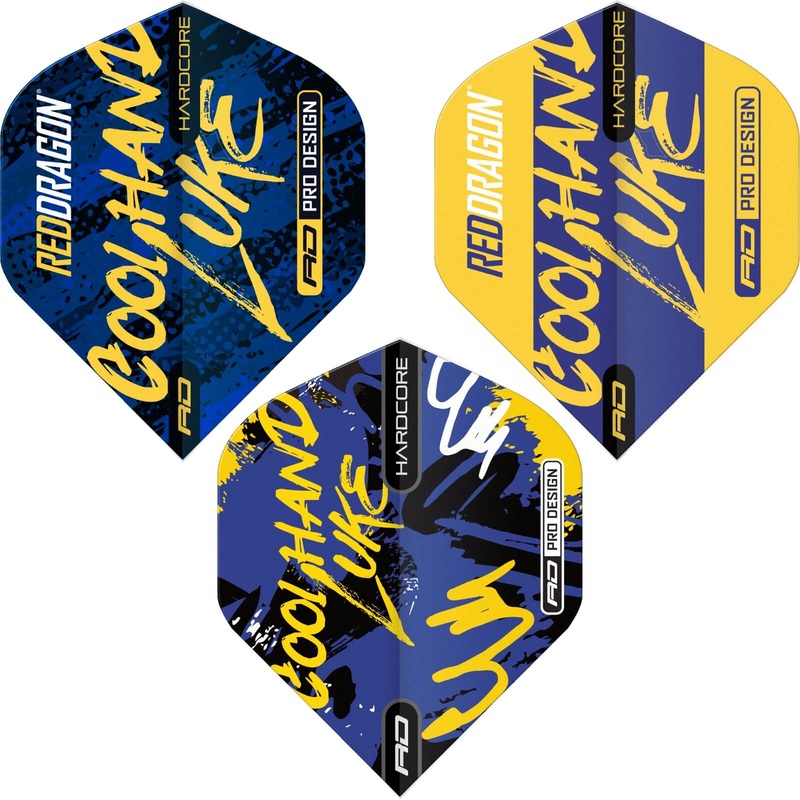 Red Dragon – Luke Humphries Hardcore – Big Wing Dart Flights F6864