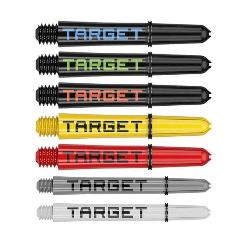 Target Darts Pro Grip Tag Dart Shafts x3 Sets Black Blue Short
