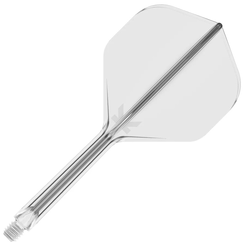 Target K-Flex Flight System No. 2 Medium Clear Clear Medium (33mm in length excluding thread) Plastic