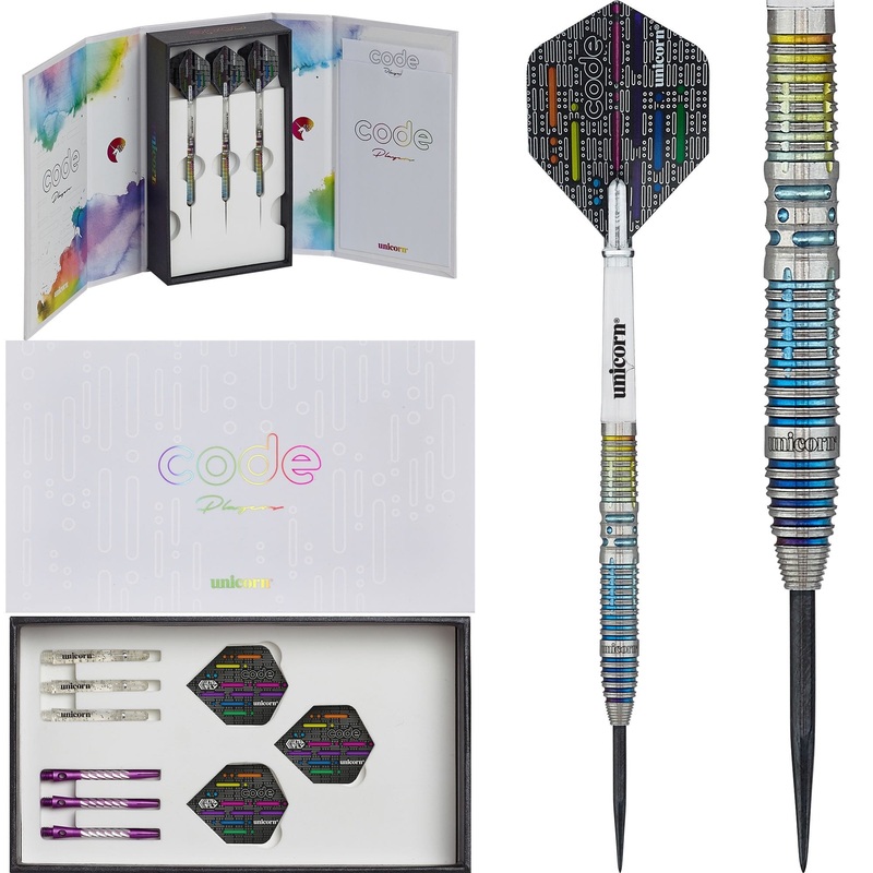 *Unicorn Code Darts – Steel Tip – Jeffrey de Zwaan 23g