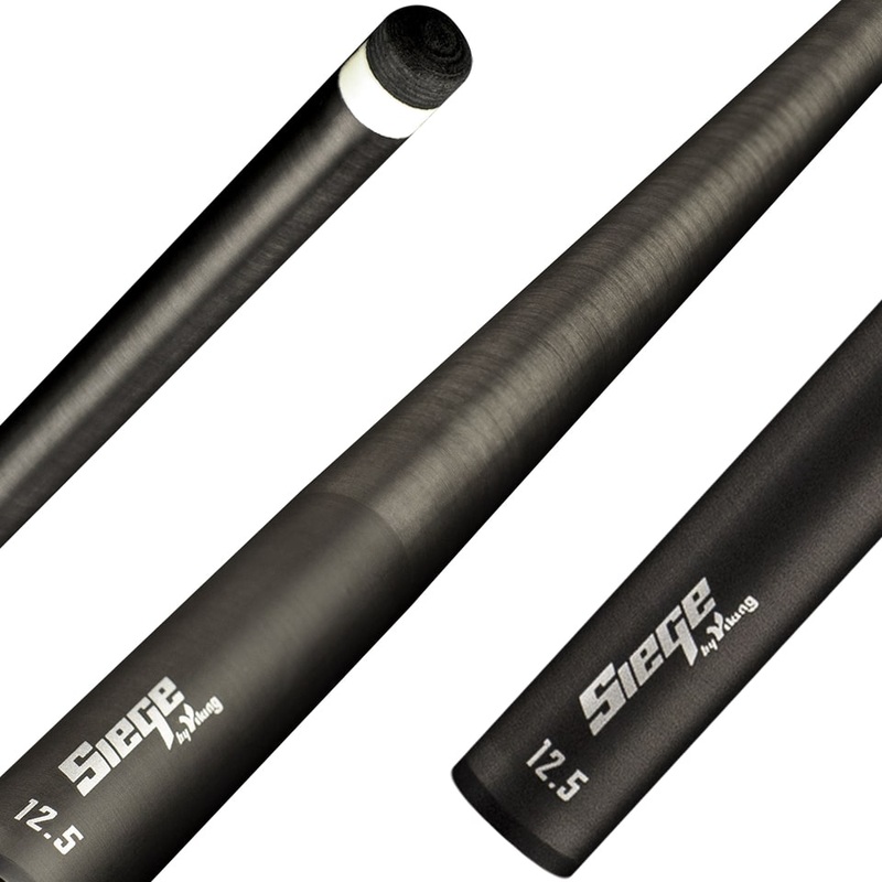 Viking Siege Carbon Fiber Performance 12.25mm Pool Cue Shaft – 5/16 x 14