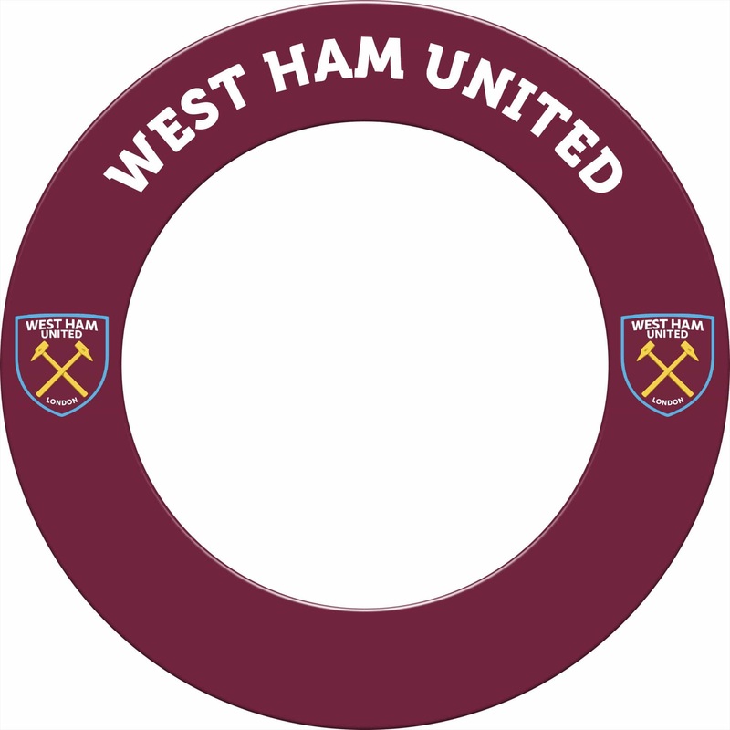 West Ham United FC – Official Licensed – Dartboard Surround – S1 – Crest