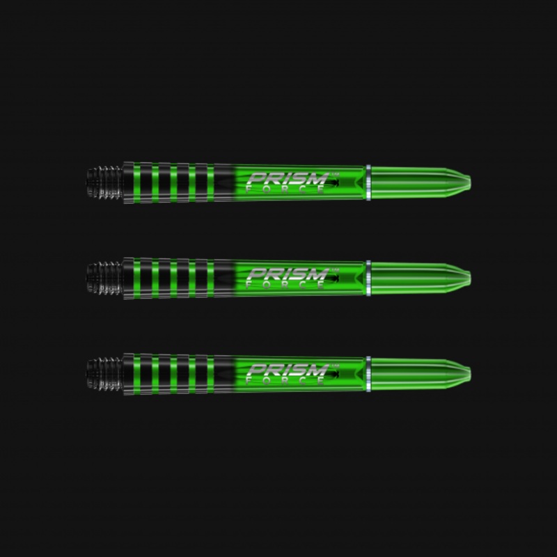 Winmau Prism Force Intermediate Green Polycarbonate Intermediate (41mm in length excluding thread) Green