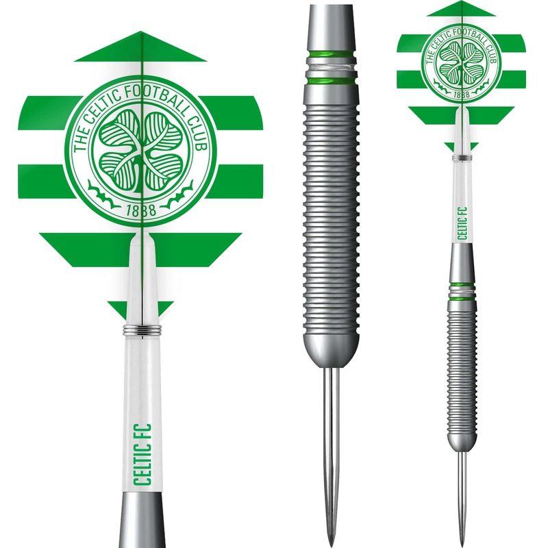 Celtic FC Darts – Steel Tip Brass – Official Licensed – Celtic – 22g 22g