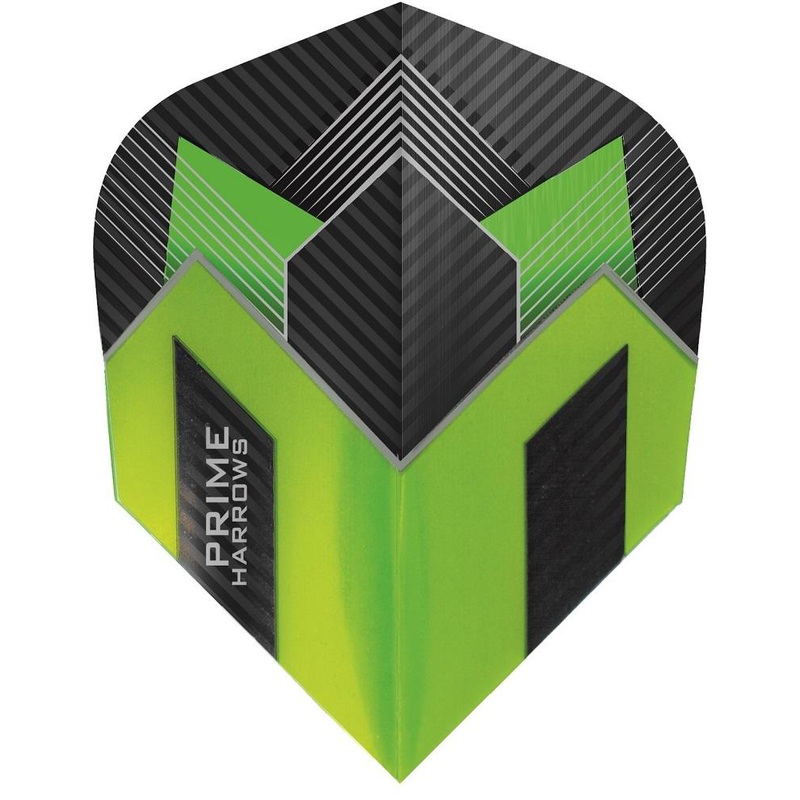 Harrows Prime Green Dart Flights Green