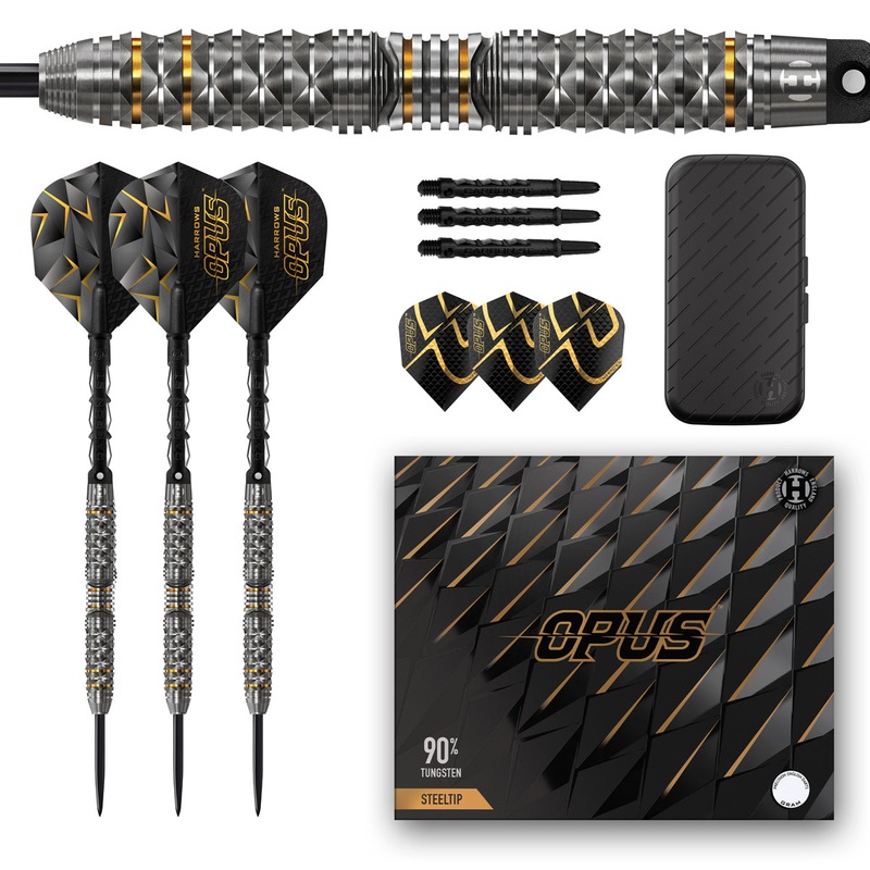 Opus 90% Tungsten Steel Tip Darts by Harrows 21 Gram