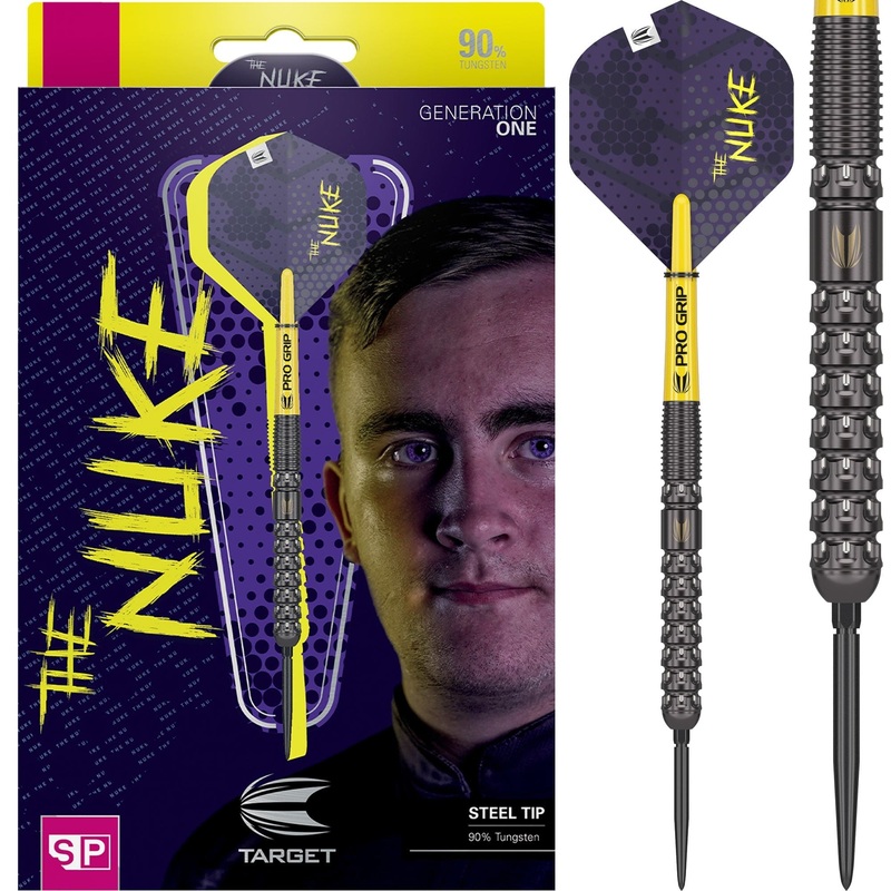 Target Luke Littler Darts – Steel Tip – 90% Tungsten – G1 – SP 22g