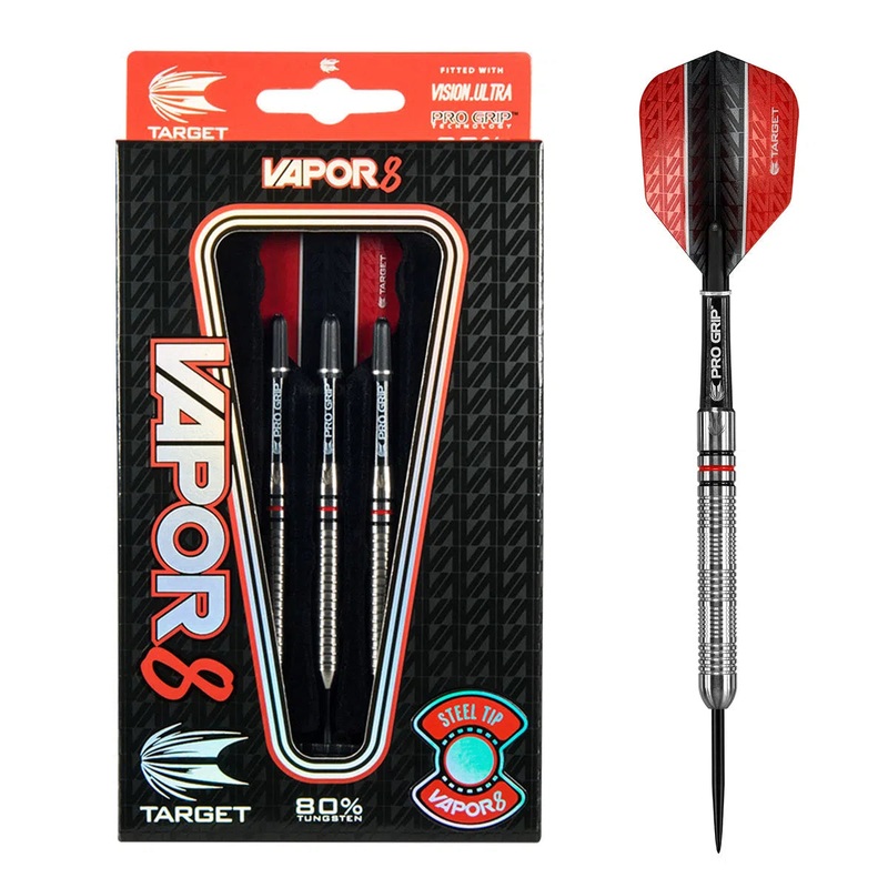 Target Vapor 8 03 80% Tungsten Steel Tip Darts 24 GRAM